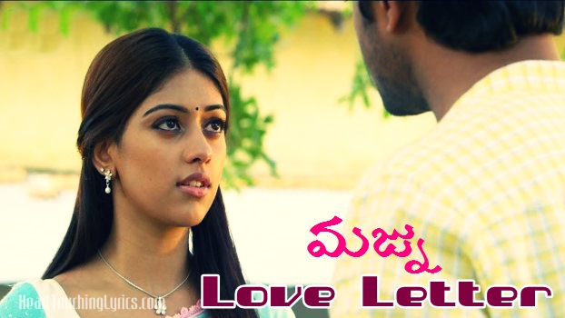 Love latter text lyrics from Majnu - Nani