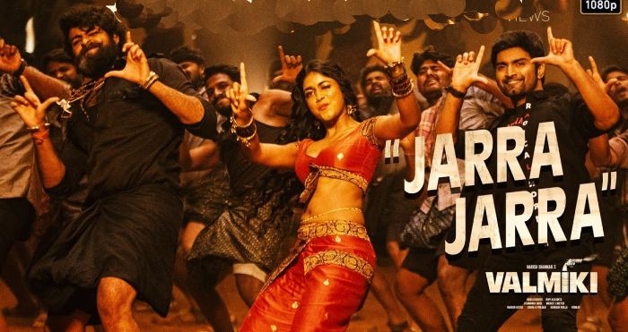 Jarra Jarra Song Lyrics from Valmiki - Varun Tej