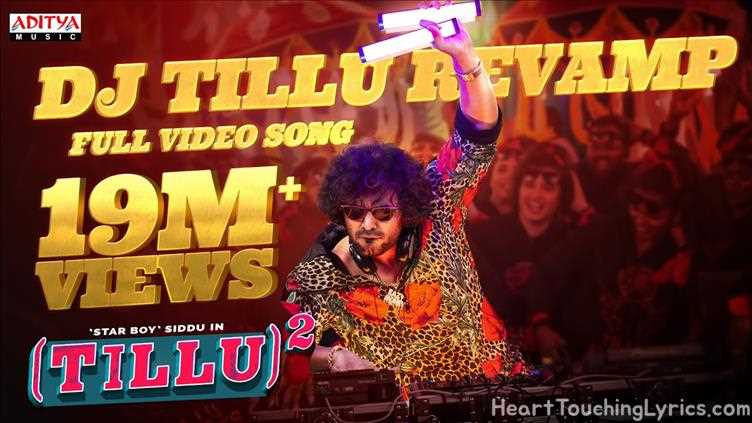 DJ TILLU REVAMP Song Lyrics - TILLU SQAURE