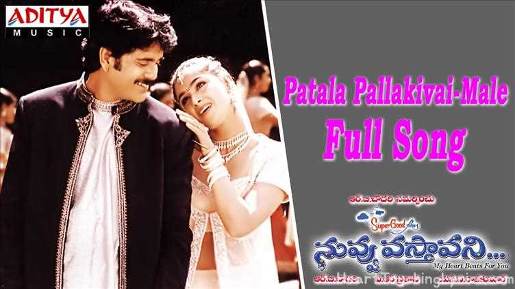 Patala Pallakivai Song Lyrics - Nuvvu Vasthavani