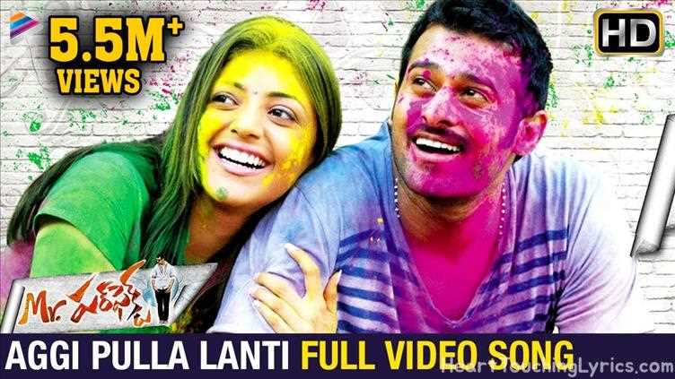 Aggipulla Lanti  Song Lyrics - Mr Perfect